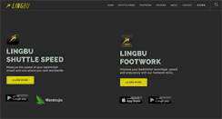 Desktop Screenshot of lingbubadminton.com